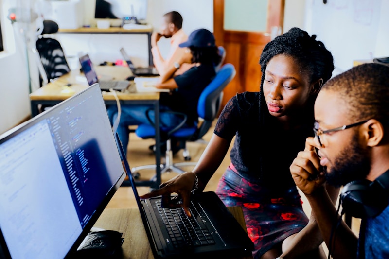 Cybersecurity team conducting deepfake awareness training